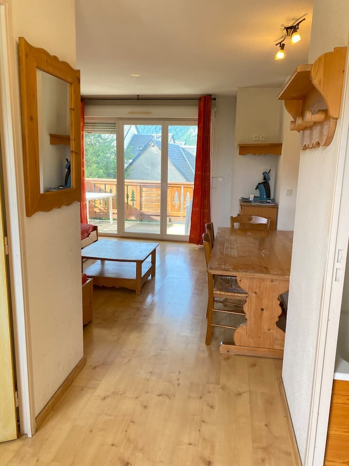 Le cocon du pic D’aran – montagne & piscine — Salon